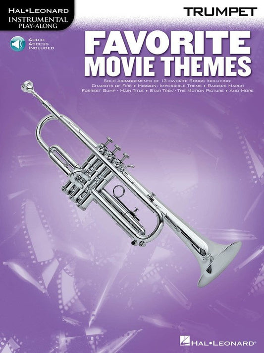 Favorite Movie Themes — Trumpet, Book/Online Audio (Hal Leonard Instrumental Play-Along)