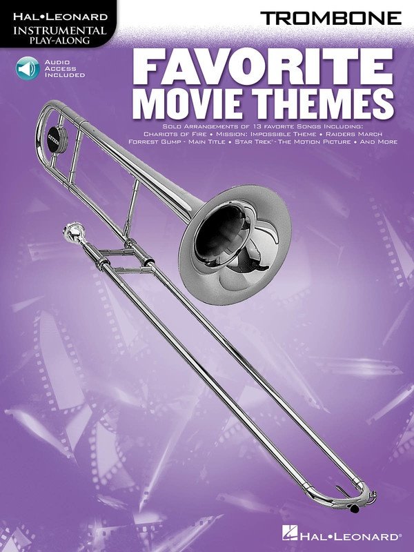 Favorite Movie Themes — Trombone Solo, Book/Online Audio (Hal Leonard Instrumental Play-Along)