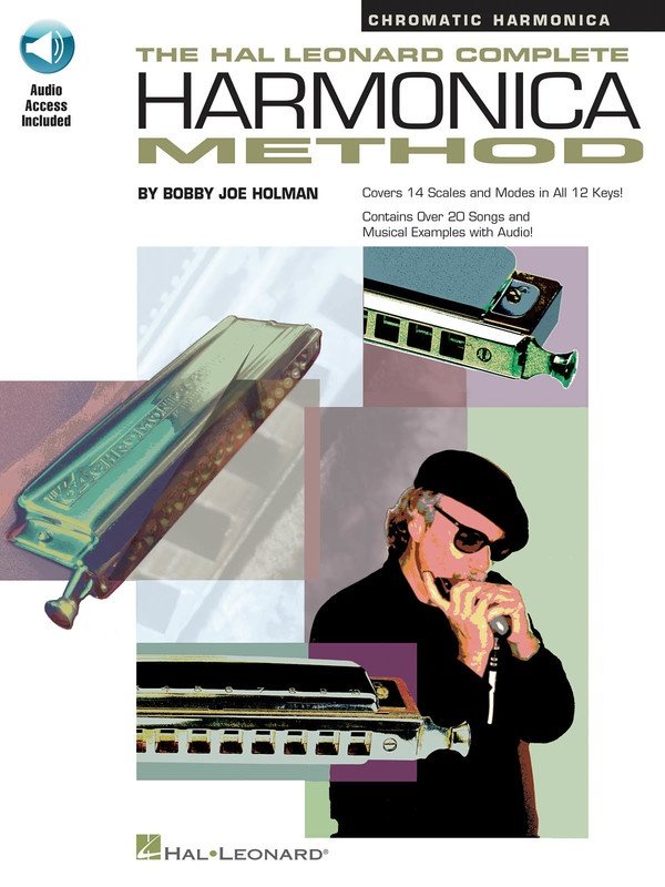 Complete Chromatic Harmonica Method — Book/Online Audio (Hal Leonard)