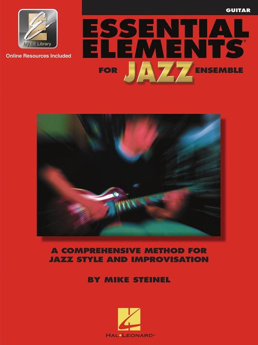 Essential Elements for Jazz Ensemble — Guitar, Book 1, Online Audio (Hal Leonard)