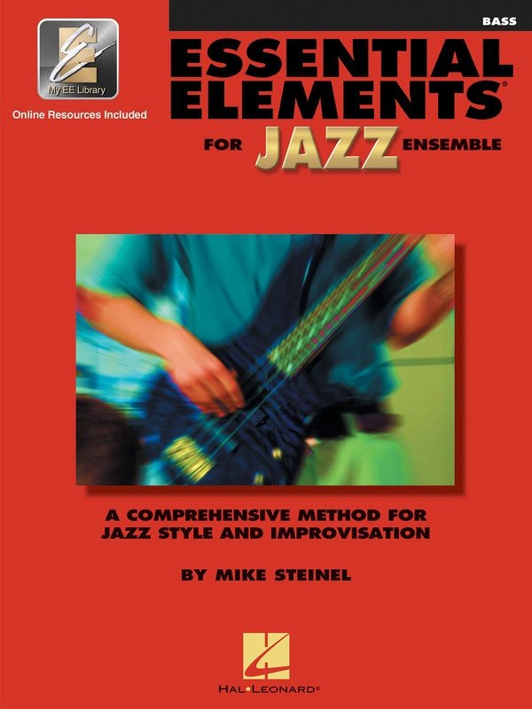 Essential Elements for Jazz Ensemble — Bass, Book 1, Online Audio (Hal Leonard)