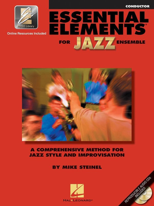 Essential Elements for Jazz Ensemble — Conductor, Book 1 (Hal Leonard)