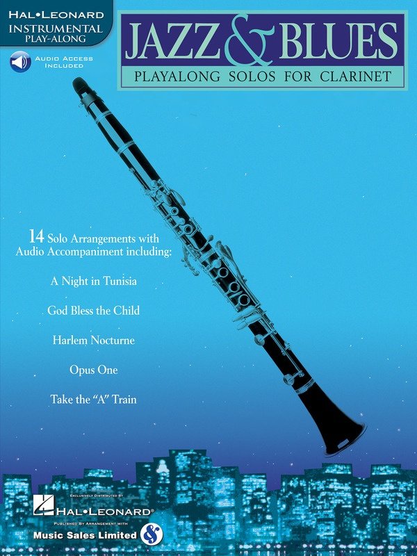 Jazz and Blues Play-Along Solos — Clarinet, Book/Online Audio (Hal Leonard Instrumental Play-Along)