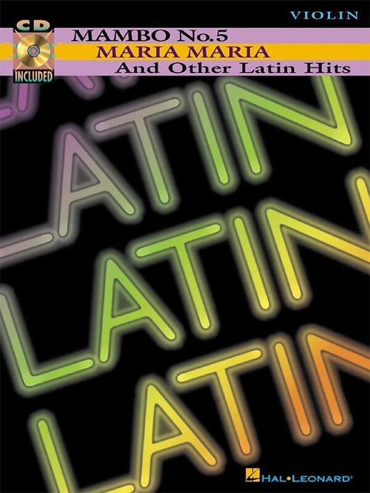 Maria Maria Mambo No 5 Latin Book/CD Violin