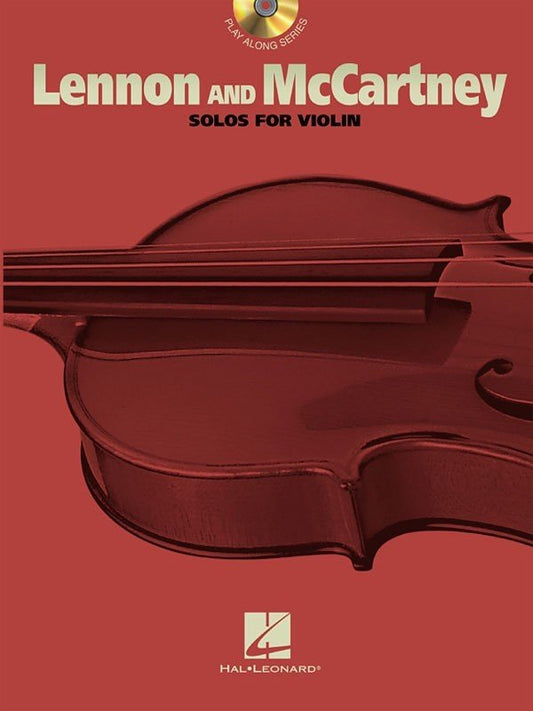Lennon and McCartney Solos — Violin, Book/CD (Hal Leonard Instrumental Play-Along)