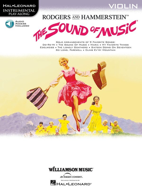 The Sound Of Music For Violin Bk/Ola (Hal Leonard)