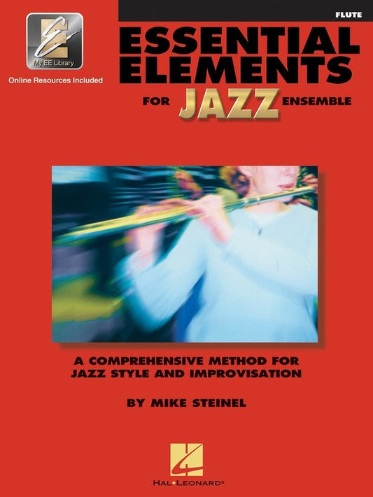 Essential Elements for Jazz Ensemble — Flute, Book 1, Book/Online Audio (Hal Leonard)