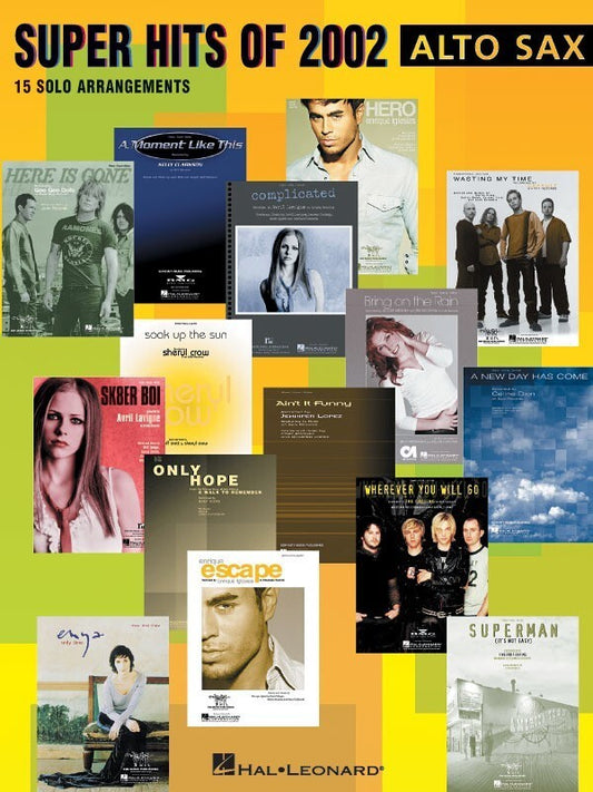 Super Hits Of 2002 Alto Sax
