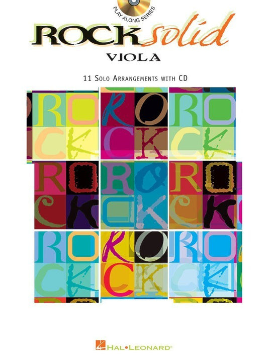 Rock Solid Book/CD Viola