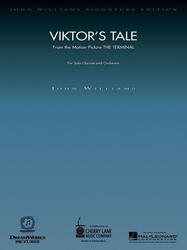 Viktors Tale (The Terminal) Clarinet/Piano (Cherry Lane Music)