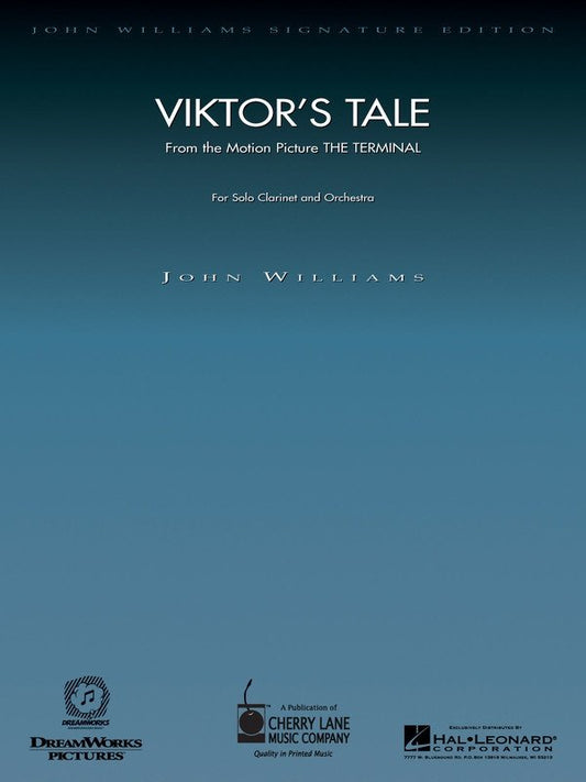 Viktors Tale (The Terminal) Clarinet/Piano (Cherry Lane Music)