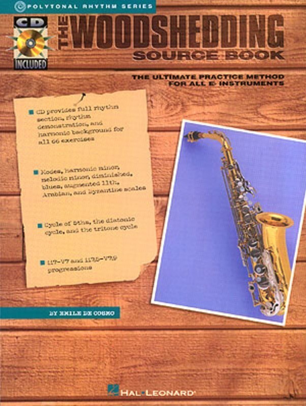 Woodshedding Source Book E Flat Inst Book/CD