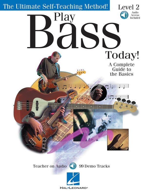Play Bass Today Level 2 — Bass TAB, Book/CD (Hal Leonard Play Today)