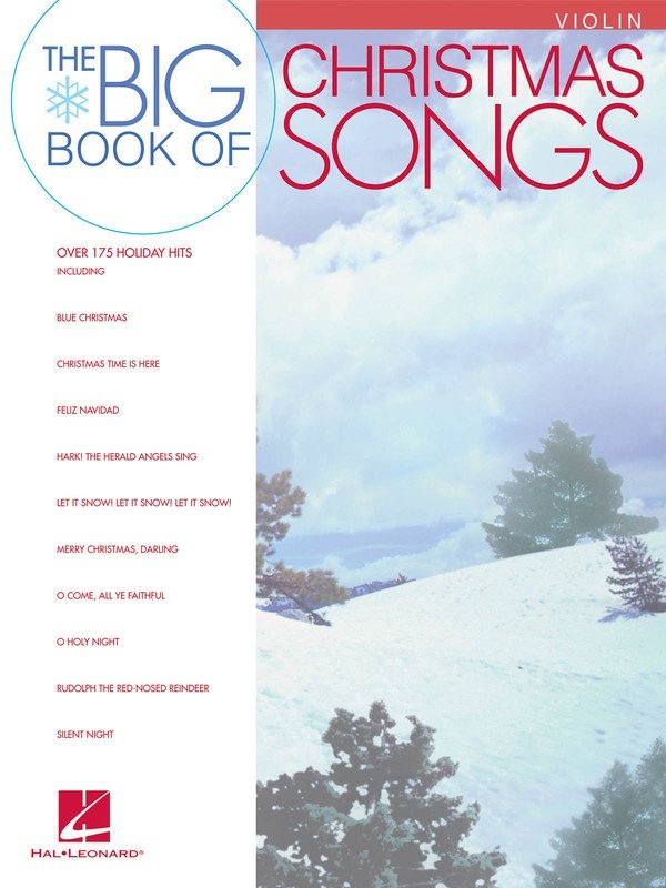 Big Book of Christmas Songs for Violin by Hal Leonard