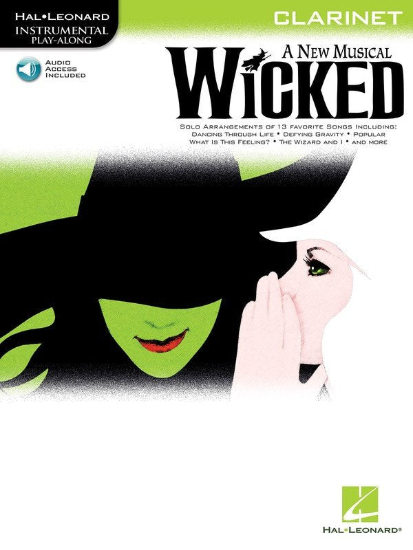 Wicked A New Musical Clarinet Bk/Ola (Hal Leonard)