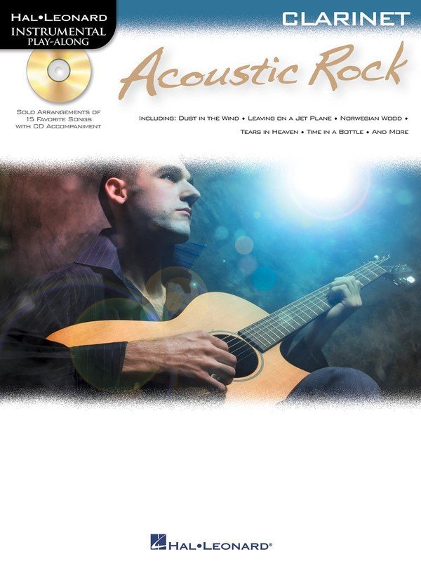 Acoustic Rock — Clarinet, Book/CD (Hal Leonard)