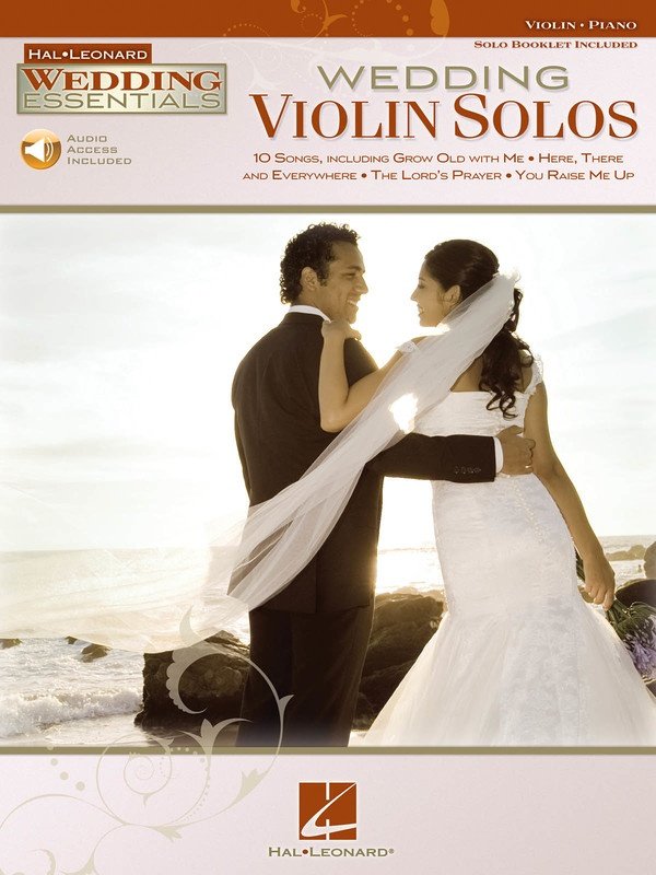 Wedding Violin Solos — Violin, Book/Online Audio (Hal Leonard)