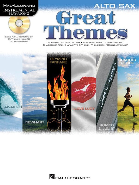 Great Themes — Alto Saxophone, Book/CD (Hal Leonard)