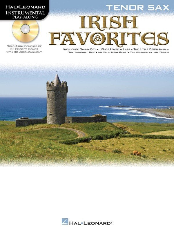 Irish Favorites — Tenor Saxophone, Book/CD (Hal Leonard)