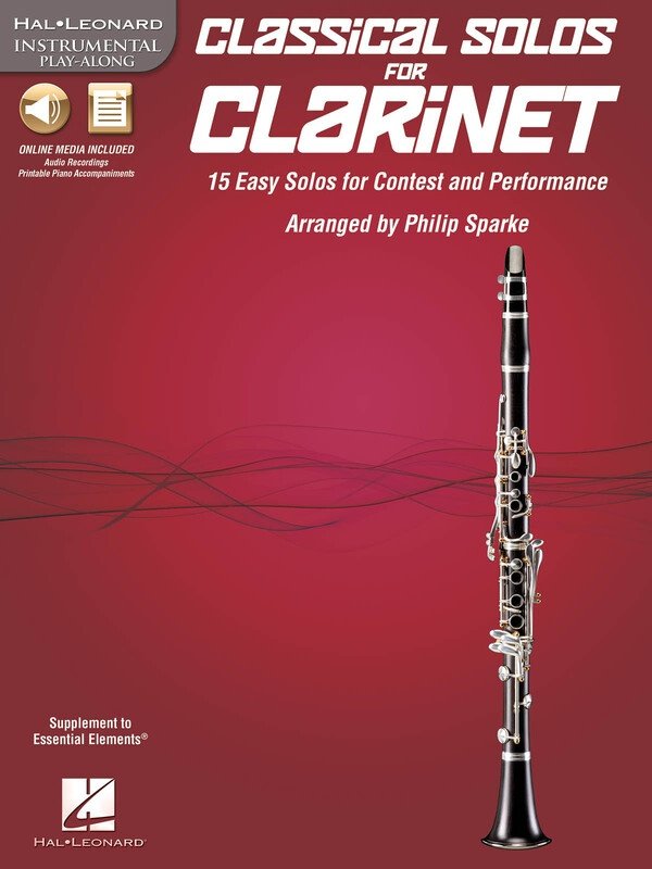Classical Solos for Clarinet — Book/CD-ROM (Hal Leonard)