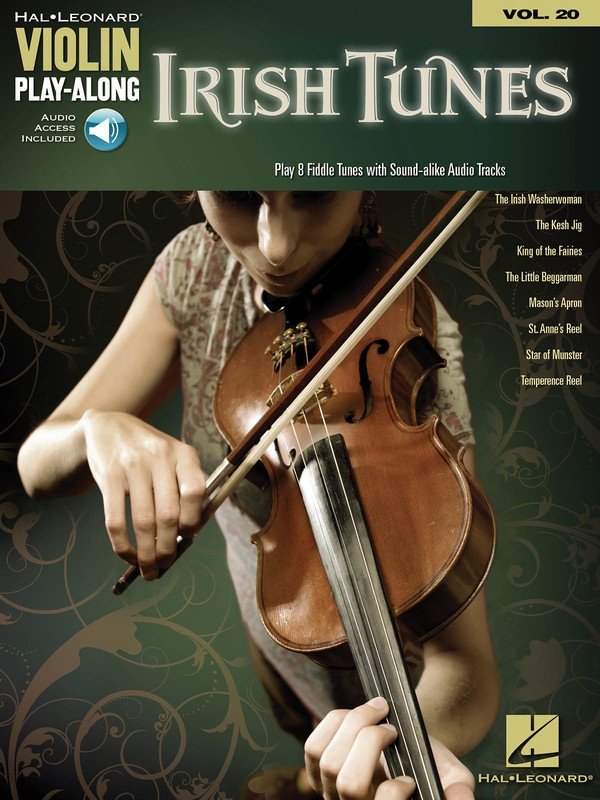 Irish Tunes Violin Play-Along V20 BK/OLA