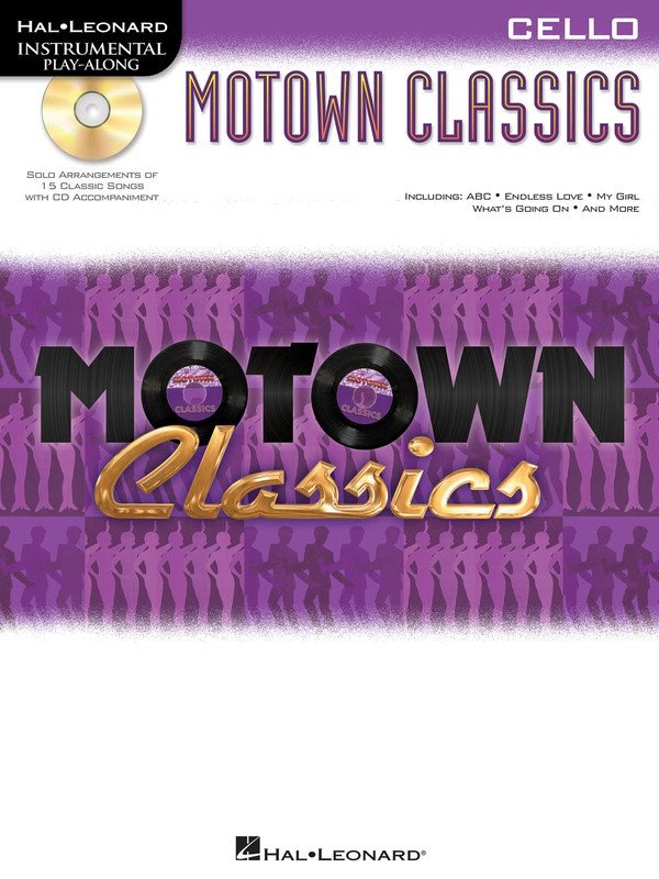 Motown Classics — Cello, Book/CD (Hal Leonard)