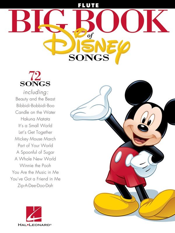 Big Book of Disney Songs — Flute (Hal Leonard)