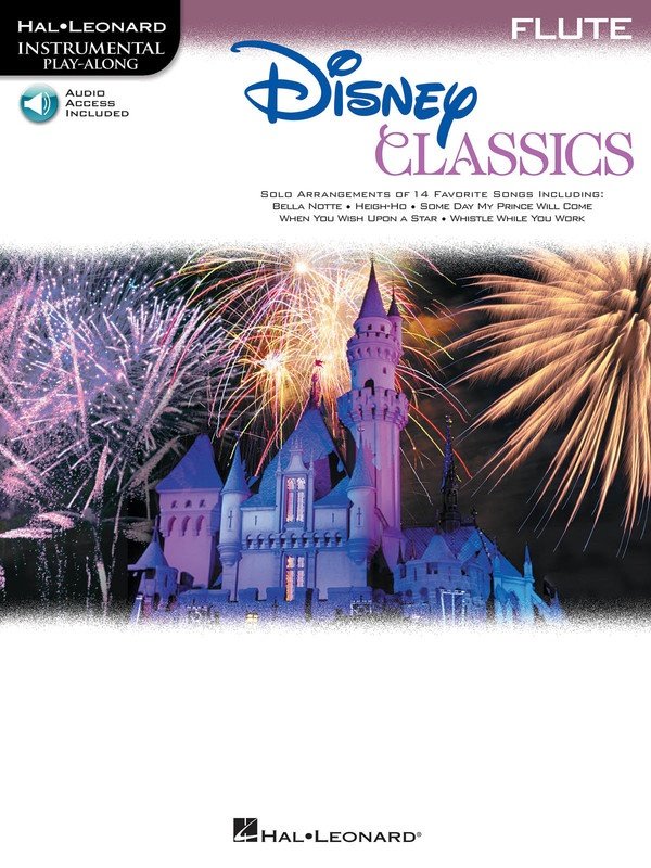 Disney Classics — Flute, Book/CD (Hal Leonard)