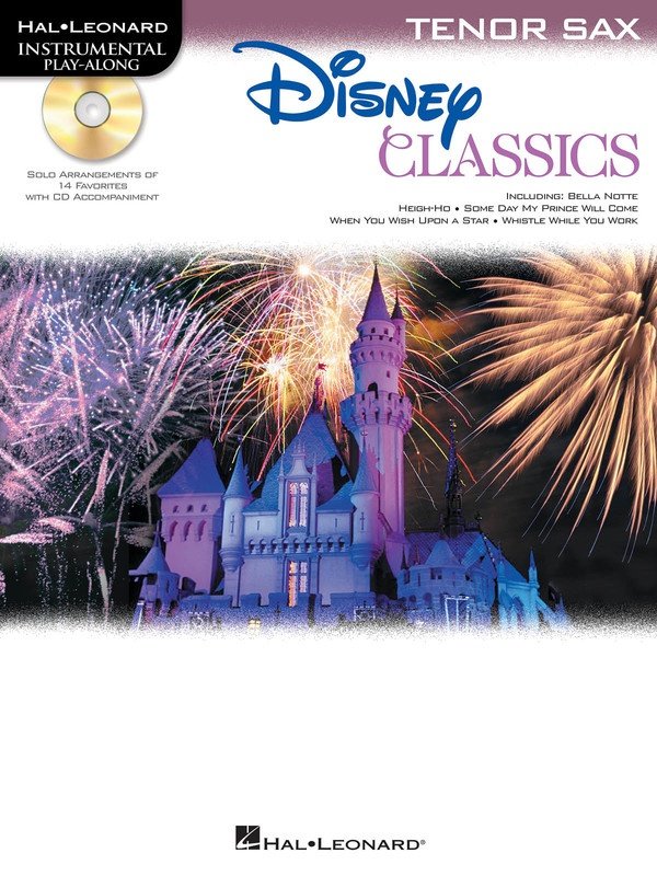 Disney Classics — Tenor Saxophone, Book/CD (Hal Leonard)