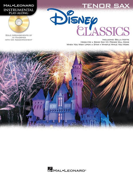 Disney Classics — Tenor Saxophone, Book/CD (Hal Leonard)