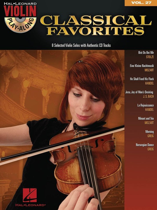 Classical Favorites — Violin Play-Along Vol. 27, Book/CD (Hal Leonard)