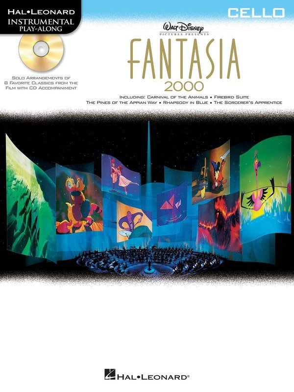 Fantasia 2000 — Cello, Book/CD (Hal Leonard)