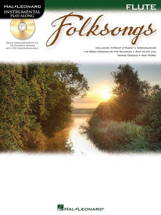 Folksongs — Flute, Book/CD (Hal Leonard)