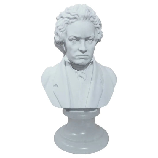 15cm Crushed Marble Beethoven Bust