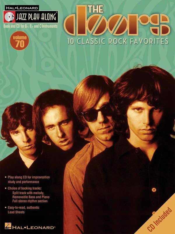 The Doors — Jazz Play-Along Vol. 70, Book/CD (Hal Leonard)