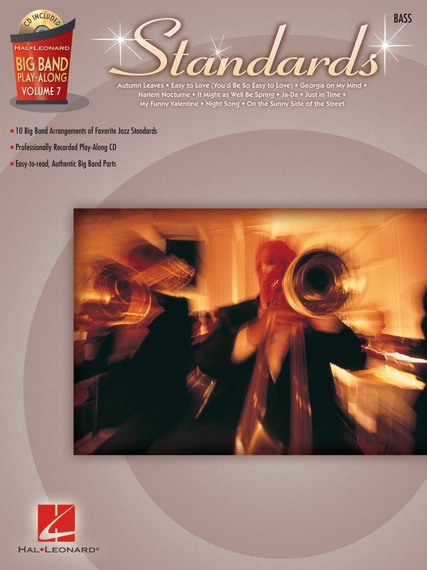 Big Band Play-Along Vol. 7: Standards — Double Bass, Book/CD (Hal Leonard)