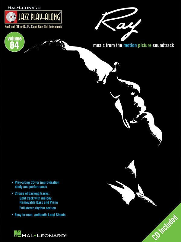 Ray Charles — Jazz Play-Along Vol. 94, Book/CD (Hal Leonard)