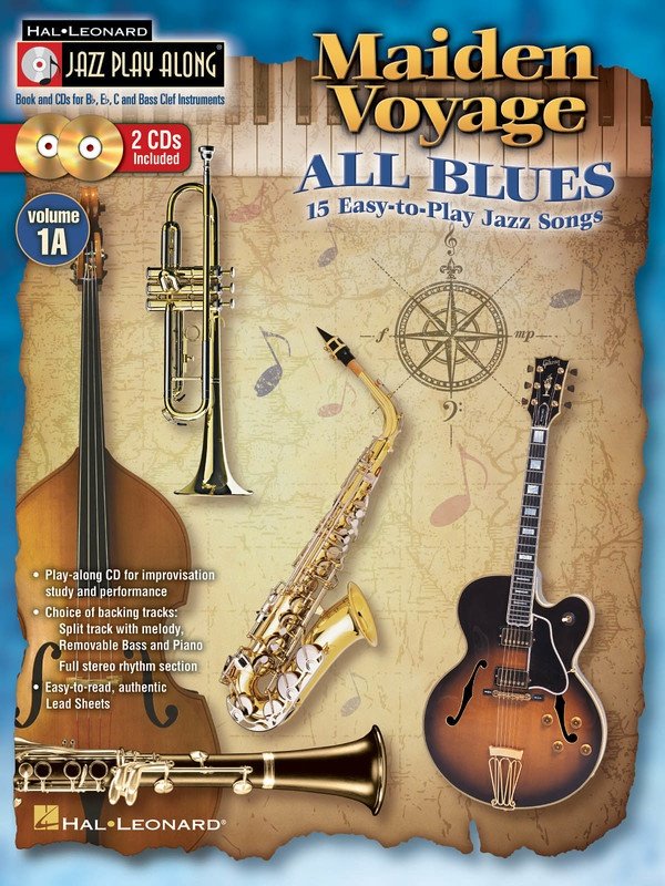 Maiden Voyage / All Blues — Jazz Play-Along Vol. 1A, Book/Online Audio (Hal Leonard)