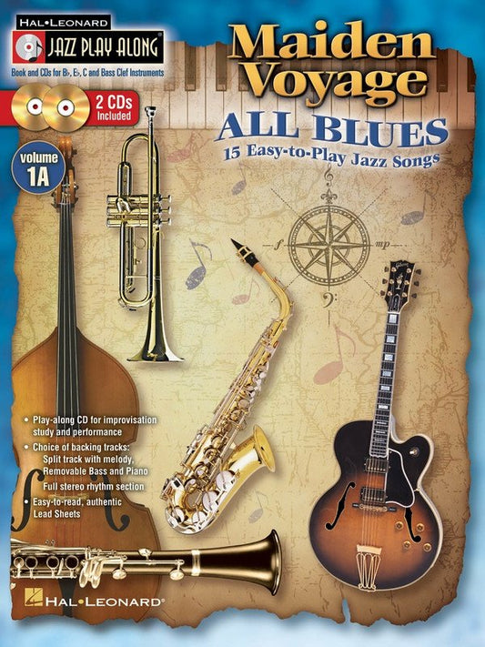Maiden Voyage / All Blues — Jazz Play-Along Vol. 1A, Book/Online Audio (Hal Leonard)