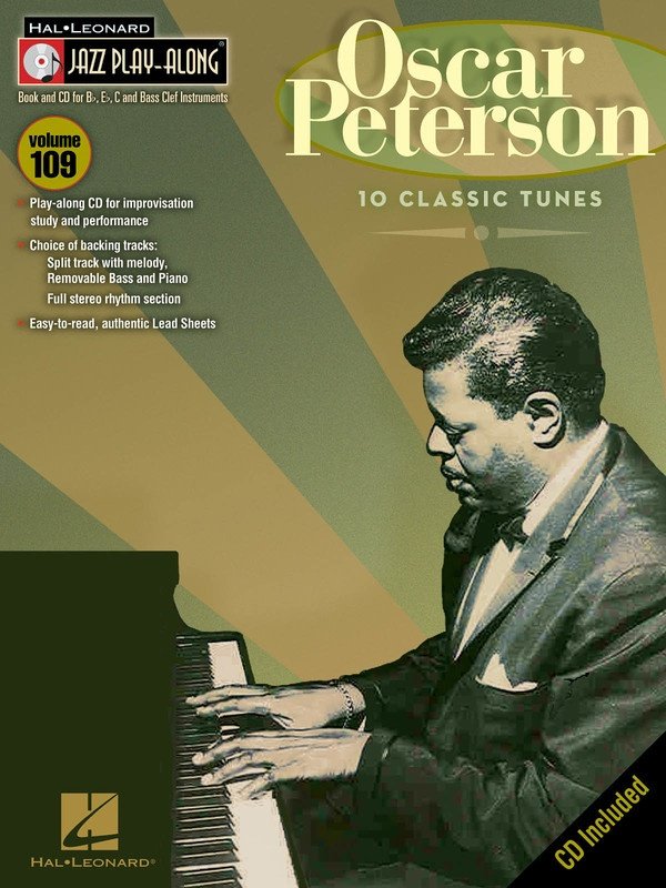 Oscar Peterson — Jazz Play-Along Vol. 109, Book/CD (Hal Leonard)