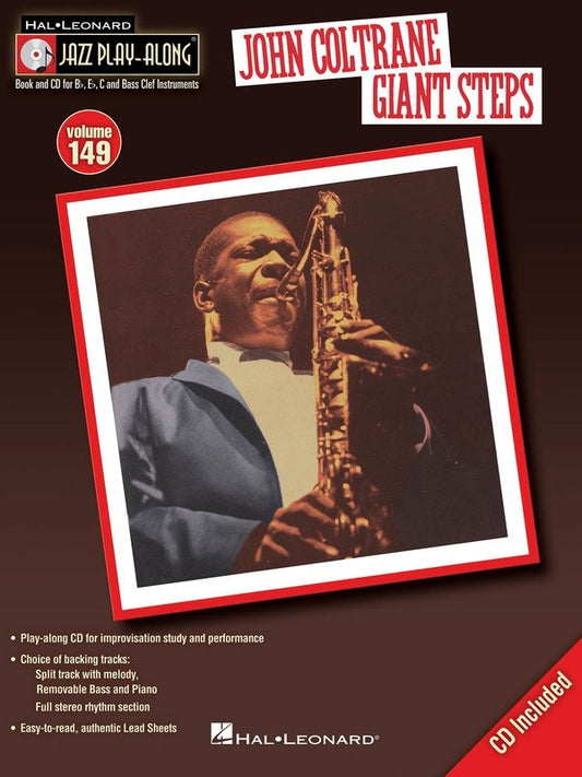 Giant Steps — Jazz Play-Along Vol. 149, Book/CD (Hal Leonard)