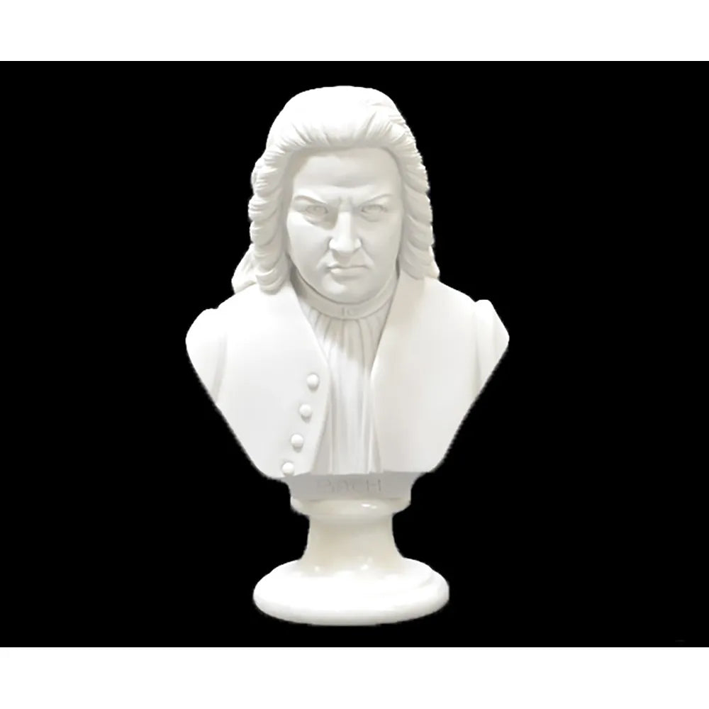 15cm Crushed Marble Composer Bust by Cav. Arnaldo Giannelli