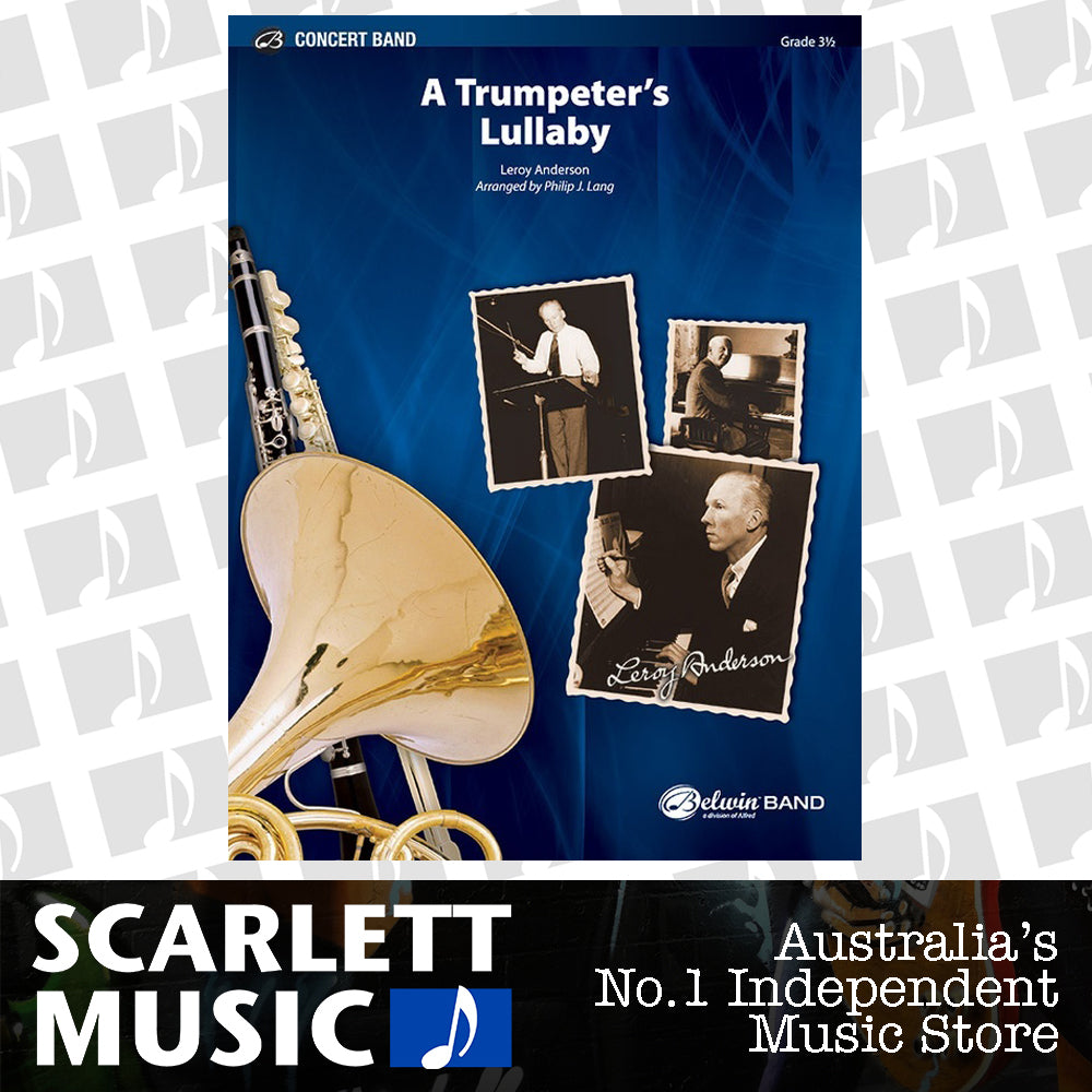 Trumpeters Lullaby CB Gr 3.5 by Anderson Leroy - Concert Band Sheet Music — view 2