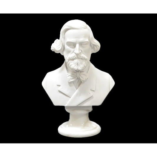 Bust 22cm - Crushed Marble Verdi - Musician Busts by Cav. Arnaldo Giannelli
