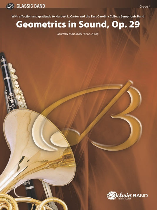 Geometrics In Sound Op 29 Concert Band Gr 4