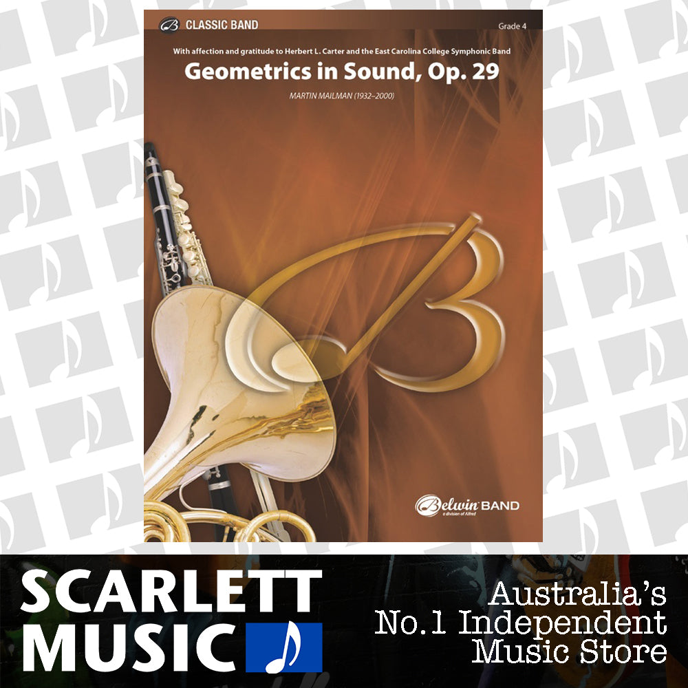 Geometrics In Sound Op 29 Concert Band Gr 4 — view 2