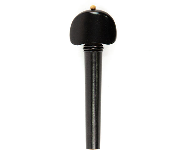 Cello Peg-Ebony White Ball