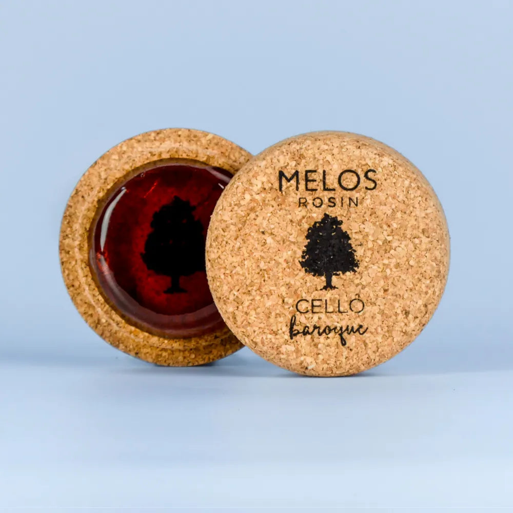 Melos Rosin for Baroque Cello & Bass Viol - Handmade Rosin for Gut Strings