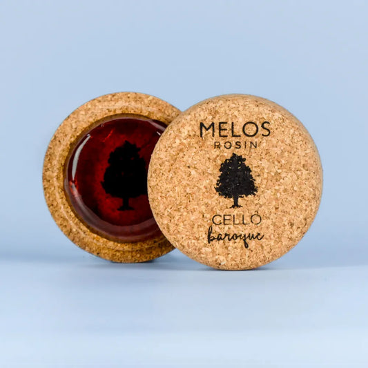 Melos Rosin for Baroque Cello & Bass Viol - Handmade Rosin for Gut Strings