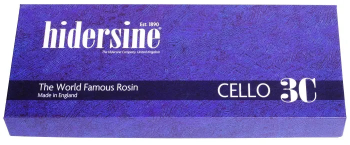 Hidersine 3C Cello Rosin - Medium Cake, Light Amber, Grip Profile #4, 20g, Artisanal, Suitable for All Players, Made in England — view 2